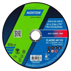 Disco Corte Classic (AR102) - 115X1.0X22.23MM