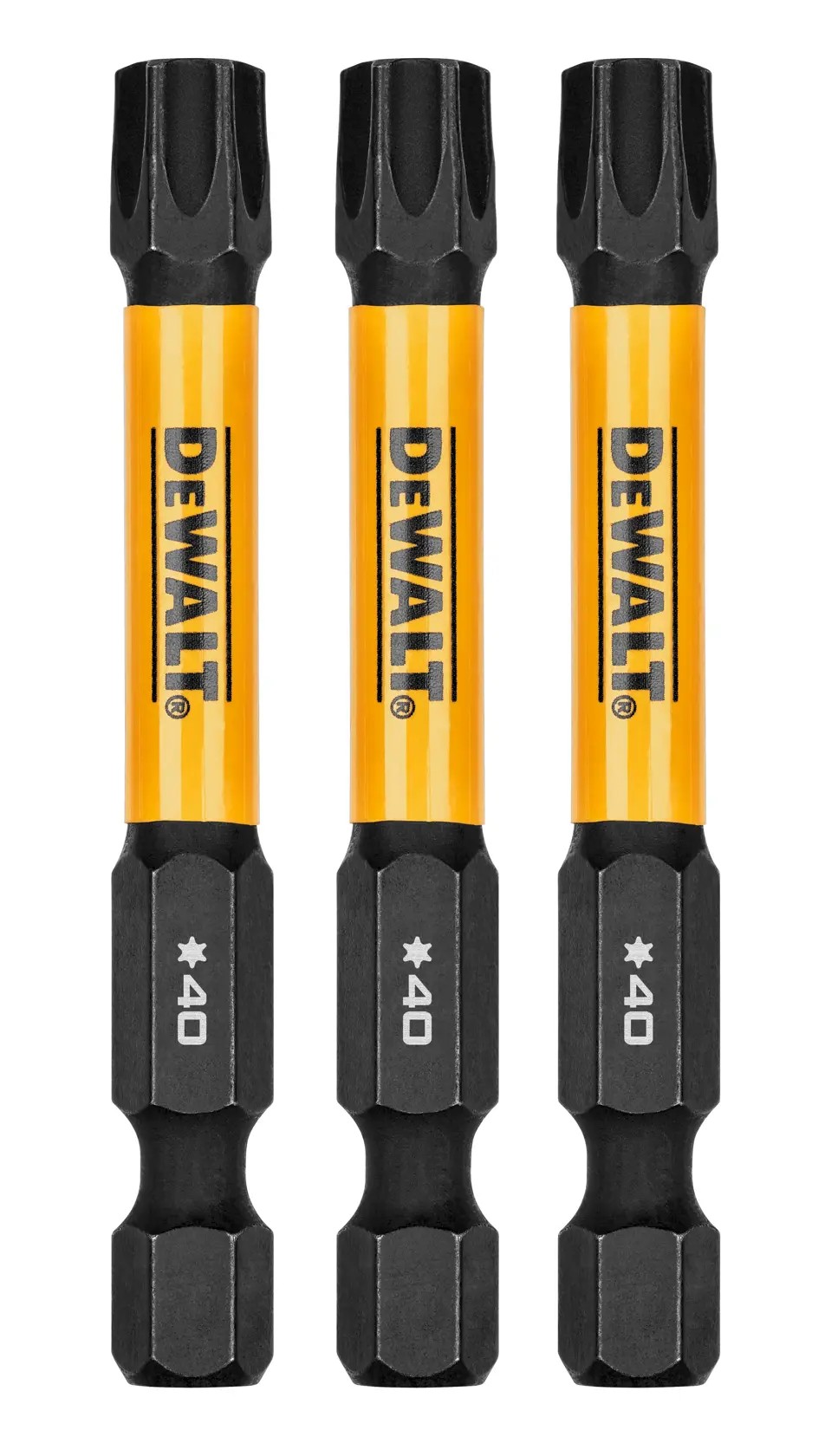 DEWALT DWAF2TX40IR3 — Ponta Torx T40 Flextorq 2-1/4" - 3PC