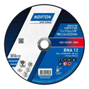 Disco Corte (BNA12) - 180X1.6X22.23MM