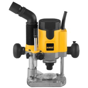 DEWALT DW621-B2 — Tupia de Coluna 1.100W, VV 8.000-24.000 RPM, Pinças 6MM, 1/4" e 8MM, C/ Guia Paralela, 220V