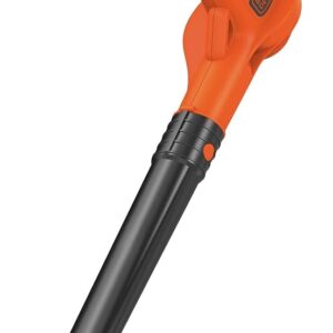 Black+decker BCSW221E1-BR — Soprador de Folhas sem Fio, Powerconnect, Bateria 20V LI-Ion (2,5AH), Velocidade Máxima de Sopro 209KM, Bivolt