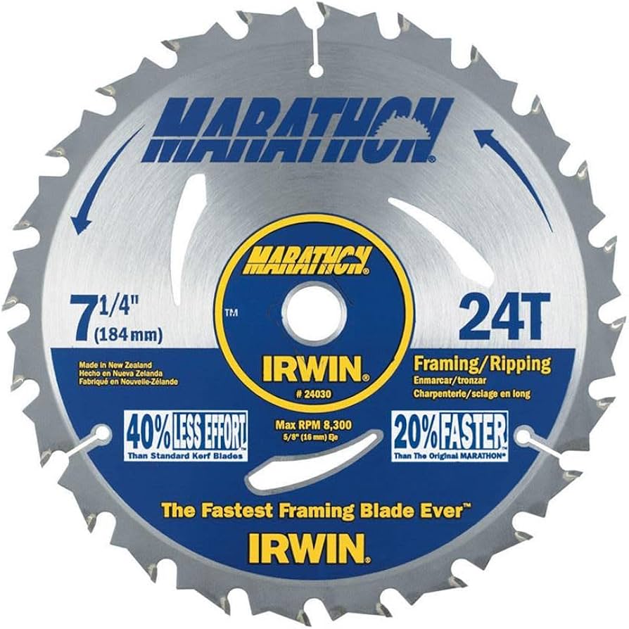 IRWIN IW7071217 — Serra Circular Marathon 9-1/4" X 1" X 60D
