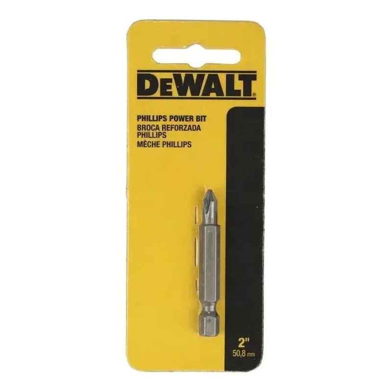 DEWALT DW2021Z — Ponta 2" Phillips # 1 - Cartela com 1 Unidade