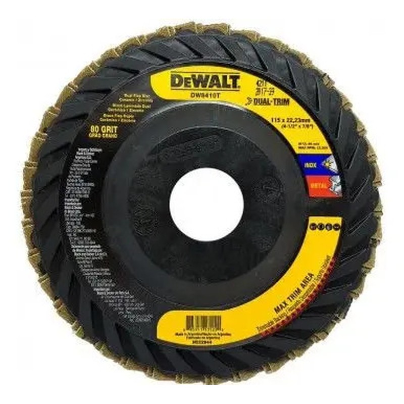 DEWALT DW8410T — Flap Dual-Trim 4 1/2" X 7/8" G80
