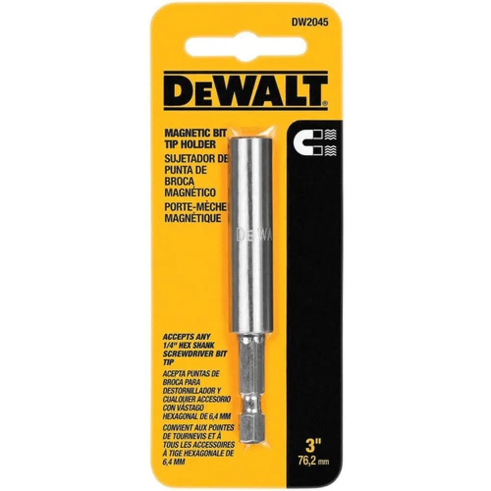 DEWALT DW2045G — Extensão Magnética 3" - Cartela com 1 Unidade