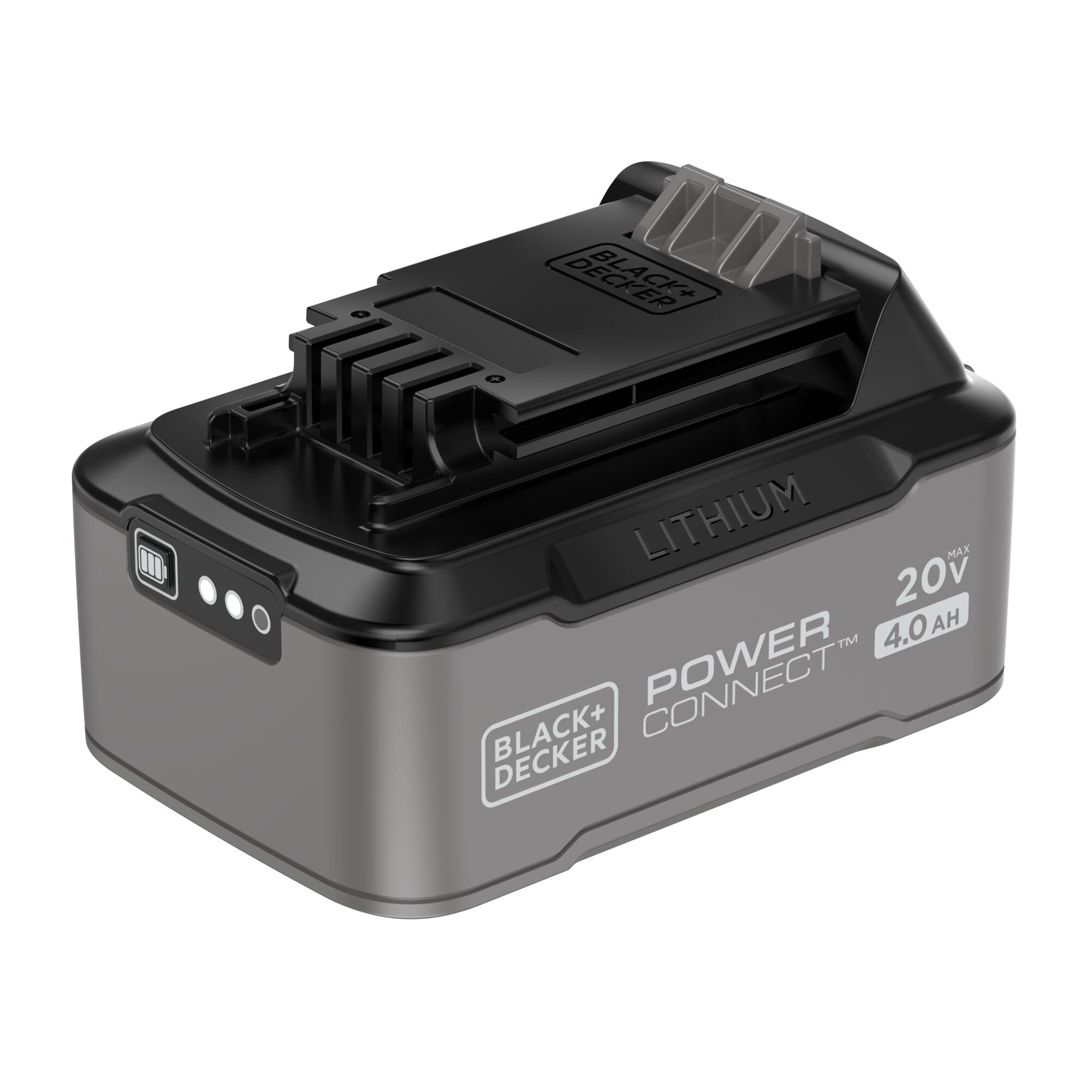 Black+decker BDL4020S-B3 — Bateria 20V Max* Lítio Íon 4,0 AH Powerconnect™ - Lançamento