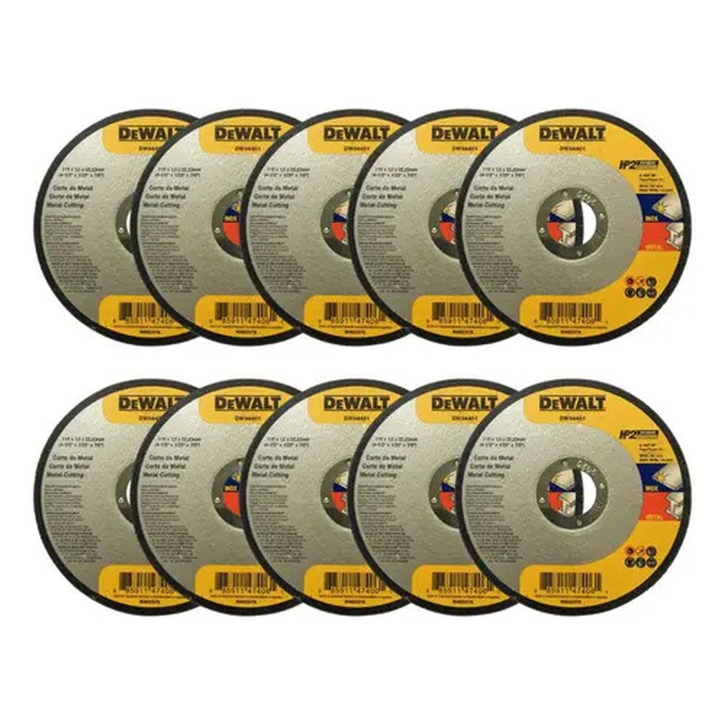 DEWALT DW84401 — Disco Corte INOX HP2 4 1/2" X 1,0MM X 7/8"