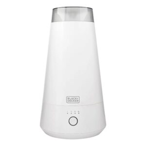 Black+decker AIR2000N-BR — Umidificador de AR, Sistema Ultrassônico, 2L, Função Dormir, 3 Níveis de Névoa, Bivolt