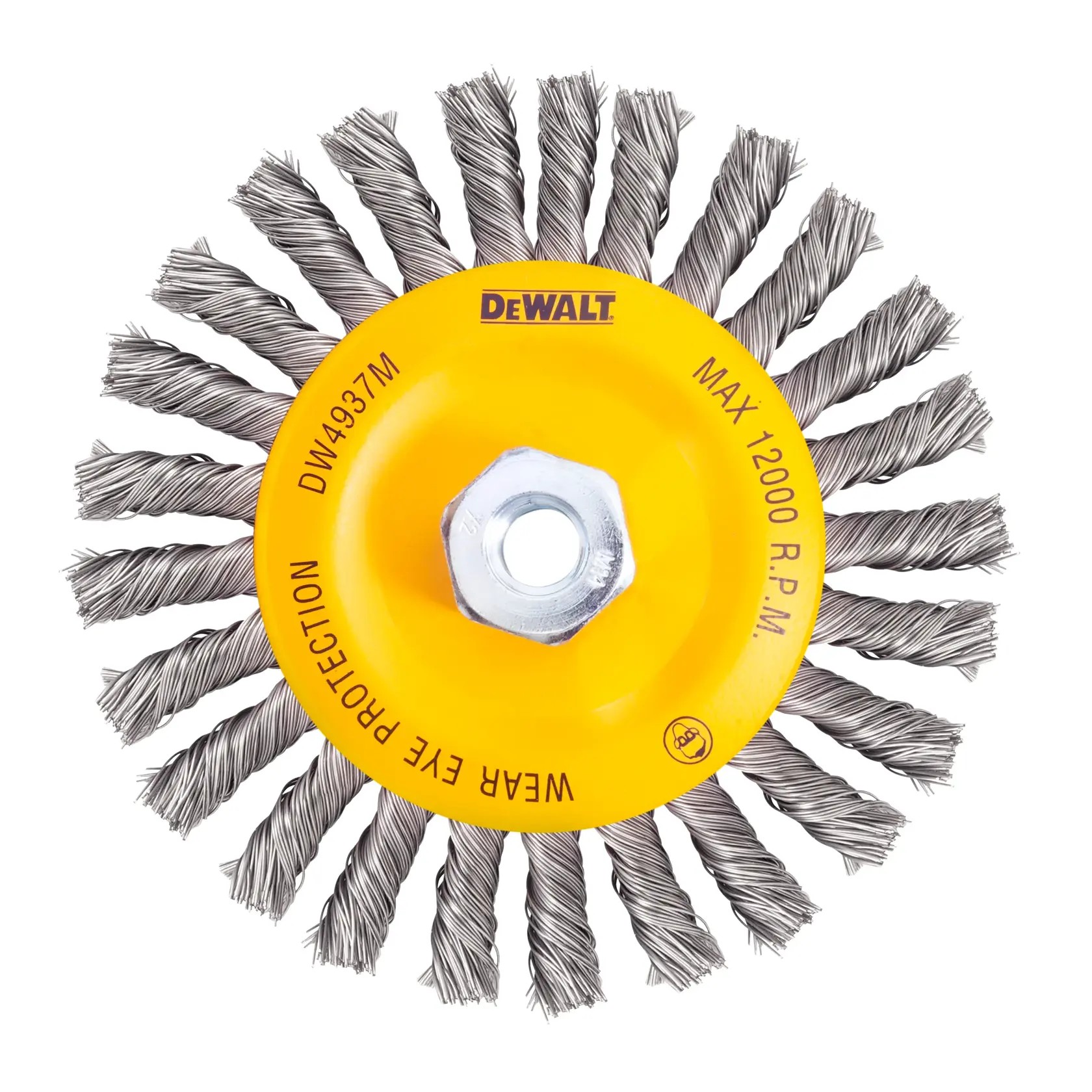 DEWALT DW4937M — Escova Trançada de 6"