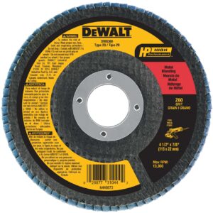 DEWALT DW8308-BR — Disco Flap Fibra Con 4 1/2" X 7/8" Z 60