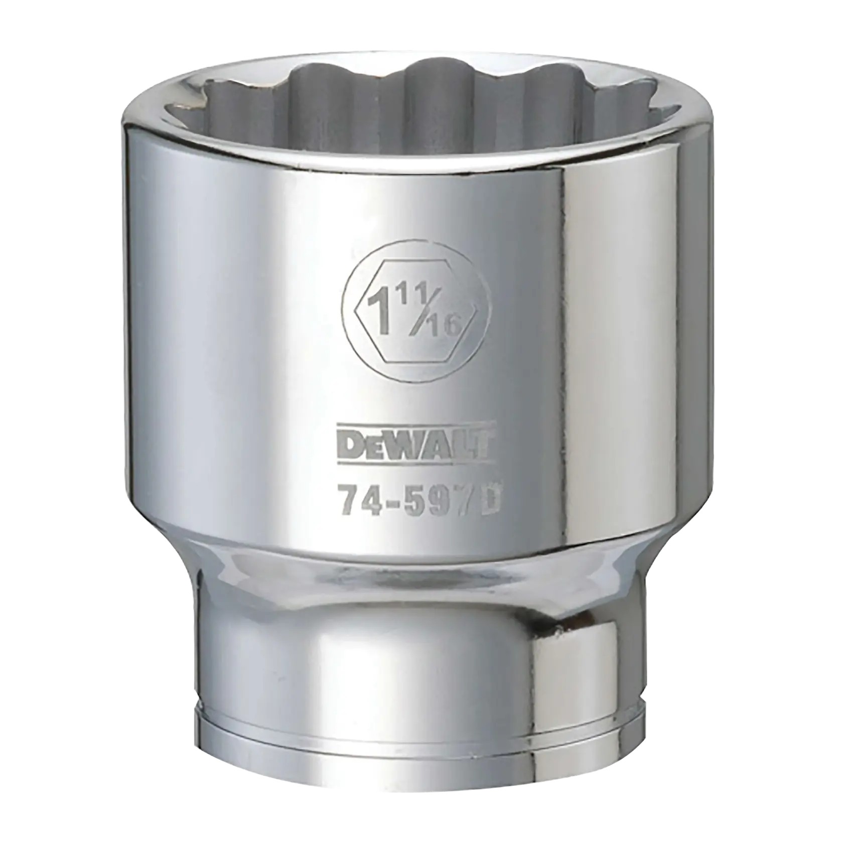DEWALT DWMT74597OSP — Soquete de Impacto 3/4" Curto 1-11/16"