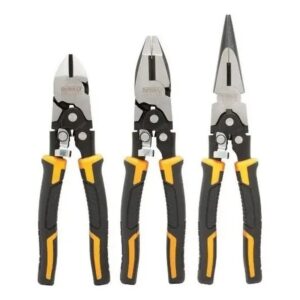 DEWALT DWHT70485 — Jogo de Alicates Ação Composta 3PCS