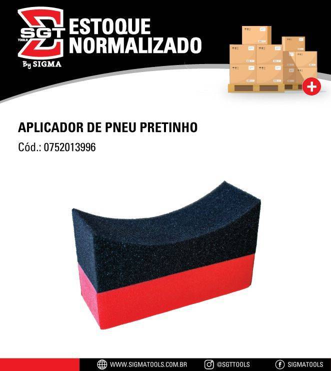 Aplicador de Pneu Pretinho
