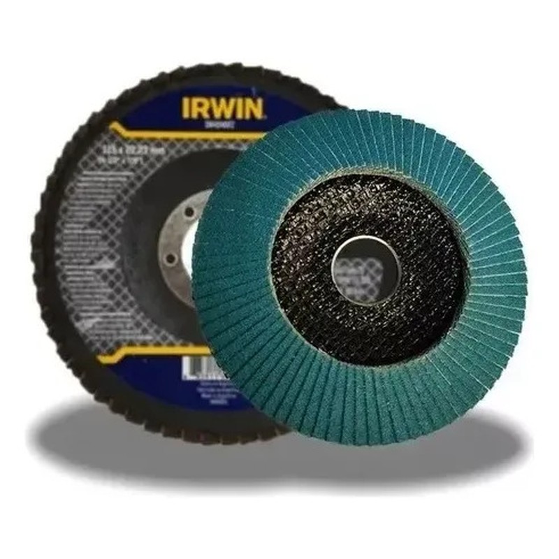 IRWIN IW4080FZ-BR — Disco Flap Fibra Con 4-1/2" X 7/8" Z80
