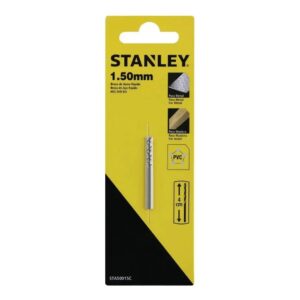STANLEY STA50015C — Broca AR Helicoidal DIN 338 P/ Metal STANLEY 39MM X 01.50MM - Autosserviço