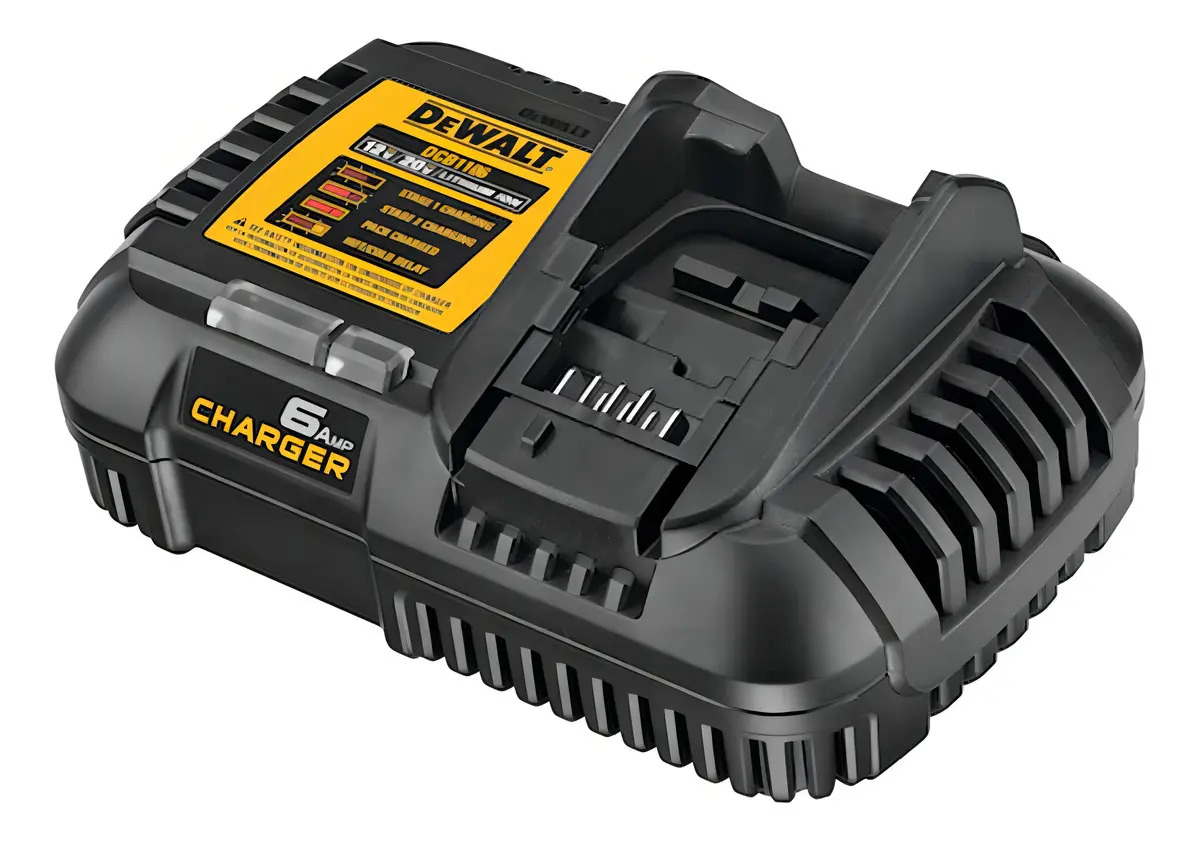 DEWALT DCB1106-BR — Carregador Rápido 20V Max* LI-Ion 6A 127V