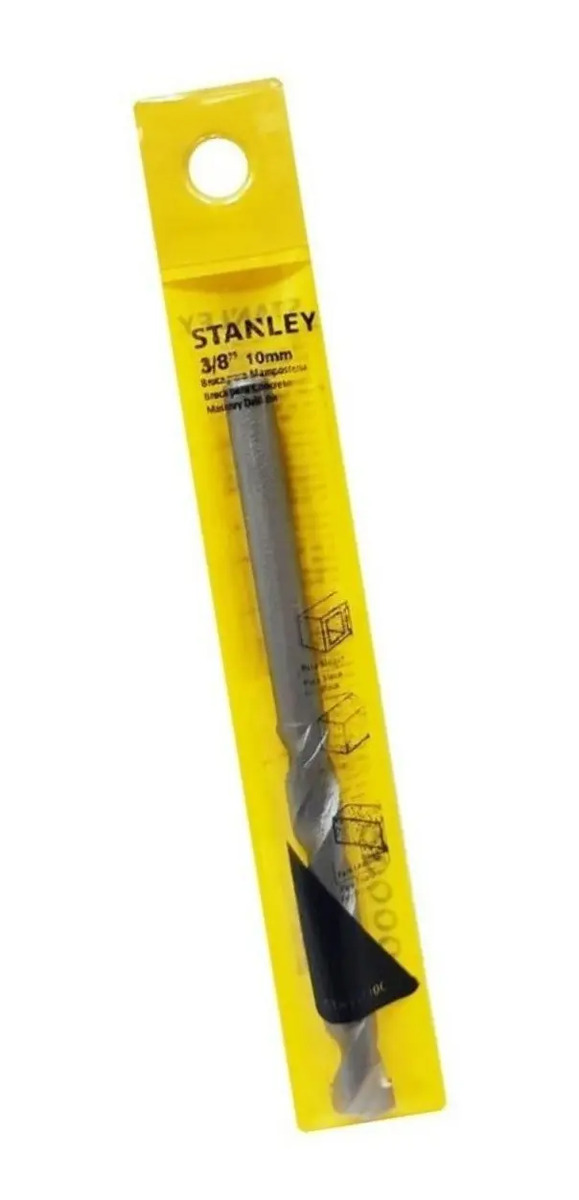 STANLEY STA53110C — Broca C/ Ponta MD P/ Concreto STANLEY 120MM X 10.00MM - Autosserviço