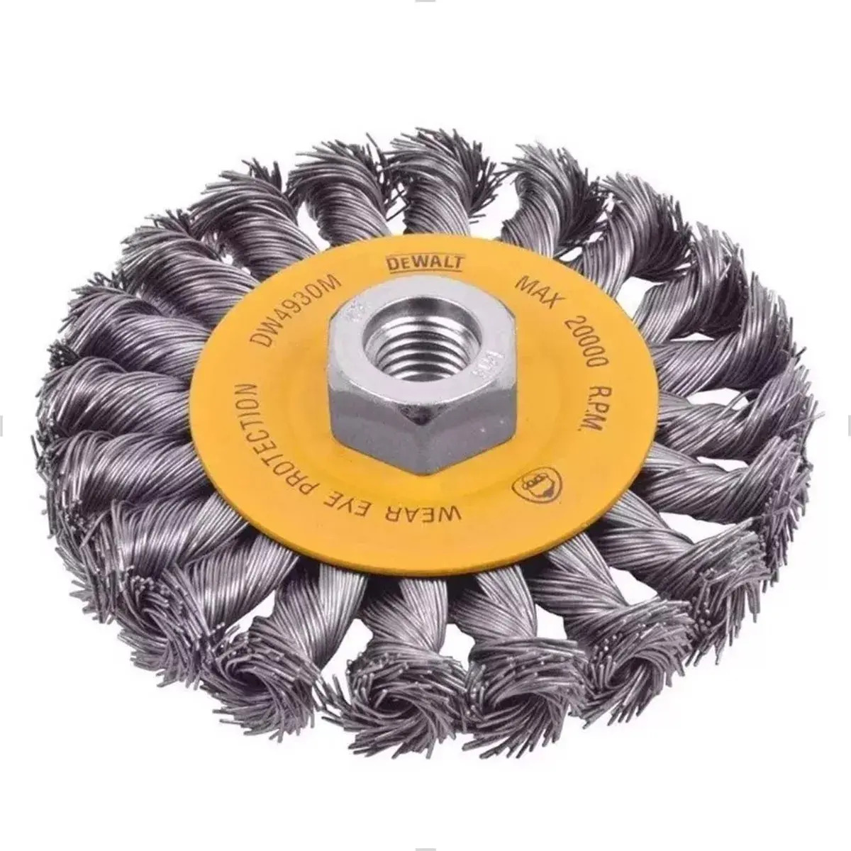 DEWALT DW4930M — Escova Trançada de 4"