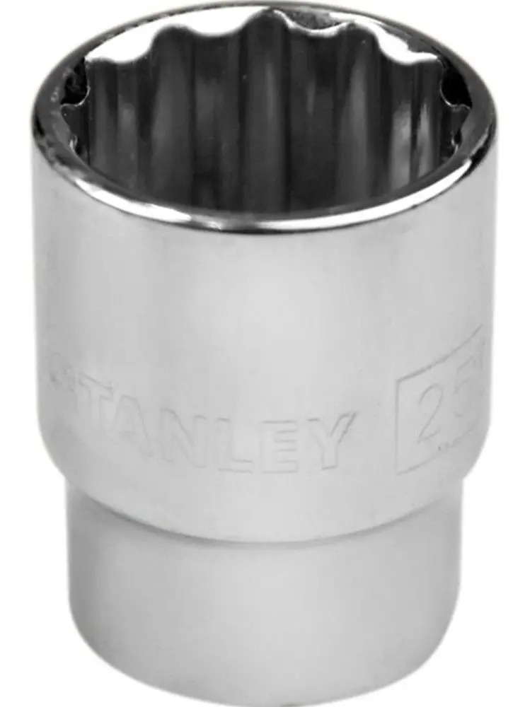 STANLEY 1/2"-25MM Soquete Estriado