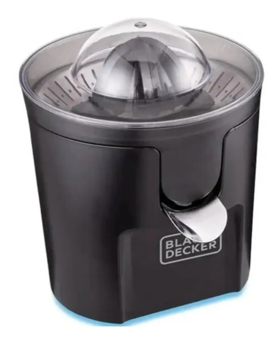 Black+decker CJ1000-BR — Espremedor de Frutas, Filtro INOX, 2 Cones, CORTA-PINGO,127V