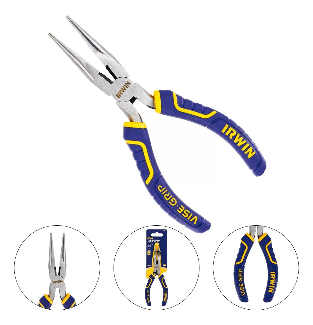 IRWIN Alicate Meia Cana 6" Irw V-Grip 10505503