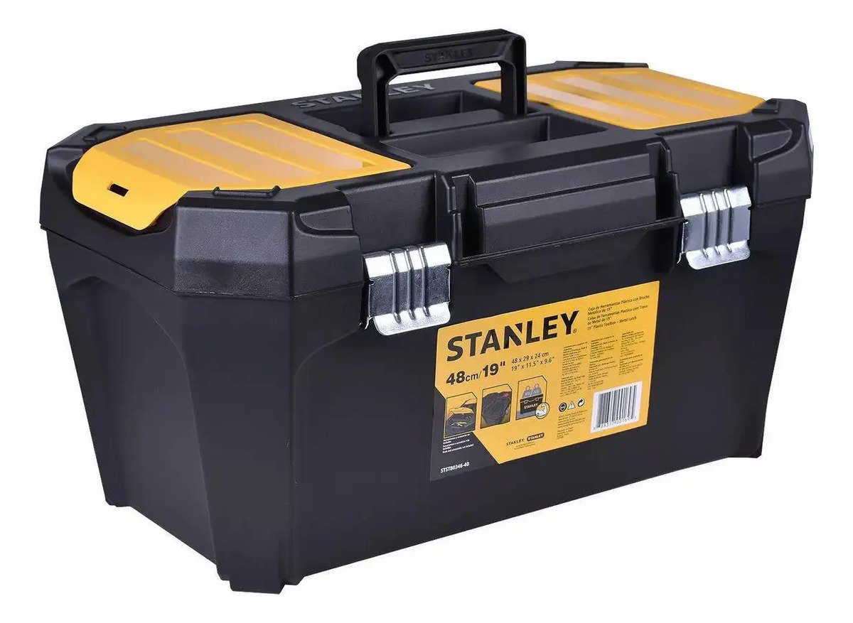 STANLEY STST80346-40 — Caixa 19” Plástica Empilhável - Nacional