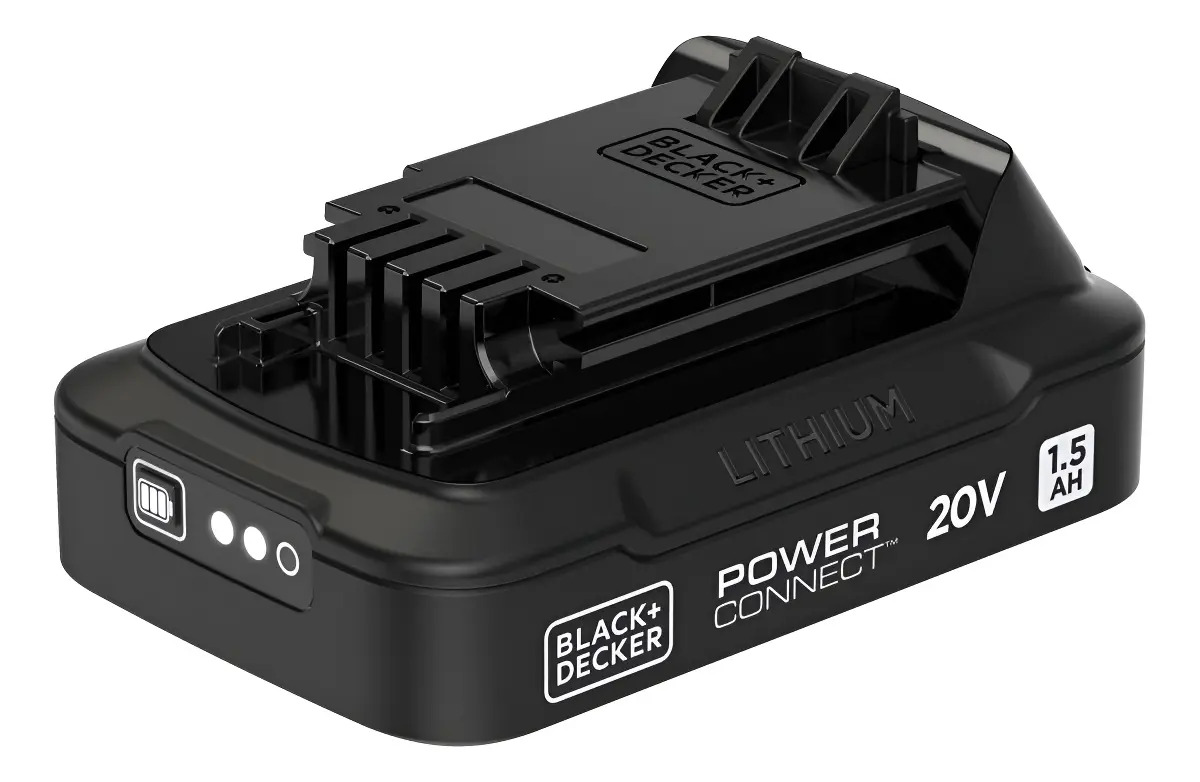 Black+decker BDL1520S-B3 — Bateria 20V Max* 1,5AH LI-Ion