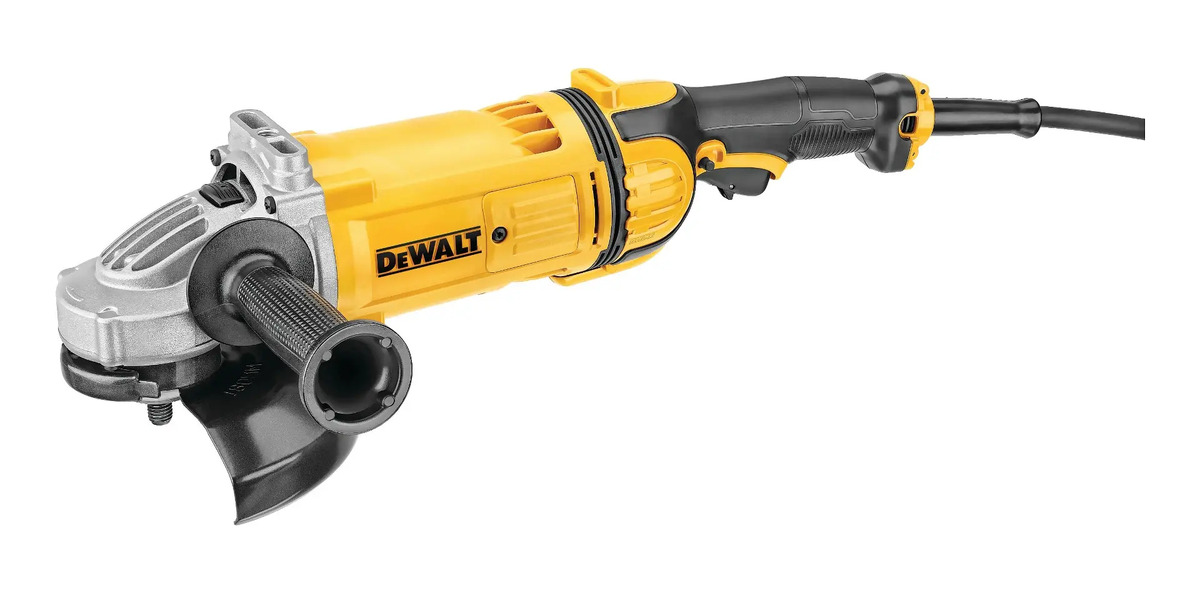 DEWALT DWE4557B2 — Esmerilhadeira 7" (180MM) 2.400W, 8.500 RPM, "Sistema Expulsão de Pó", 220V (Nacional)