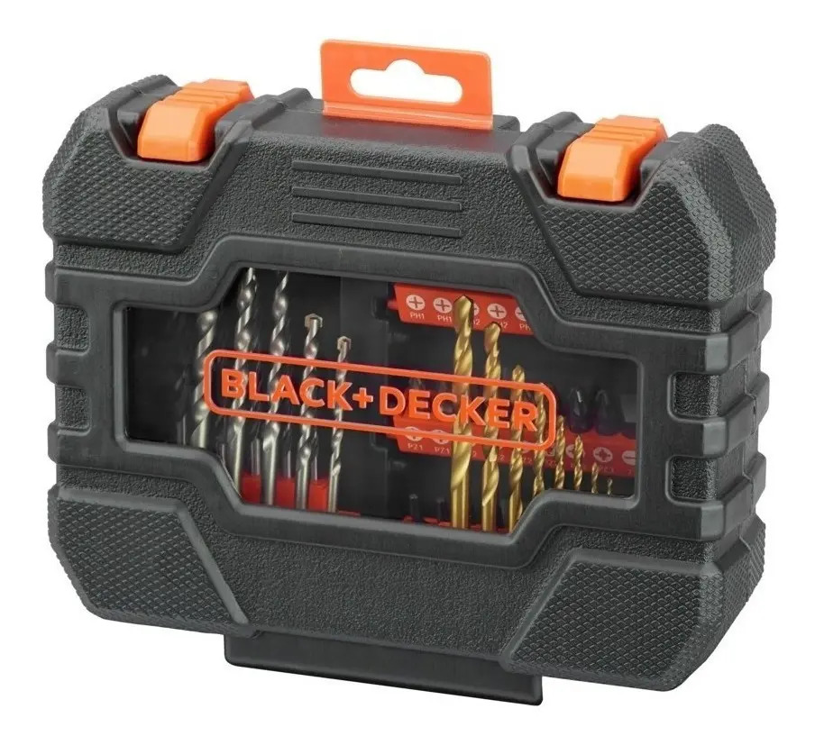 Black+decker A7232-XJ — Jogo para Furar/Parafusar B+d 50 Peças