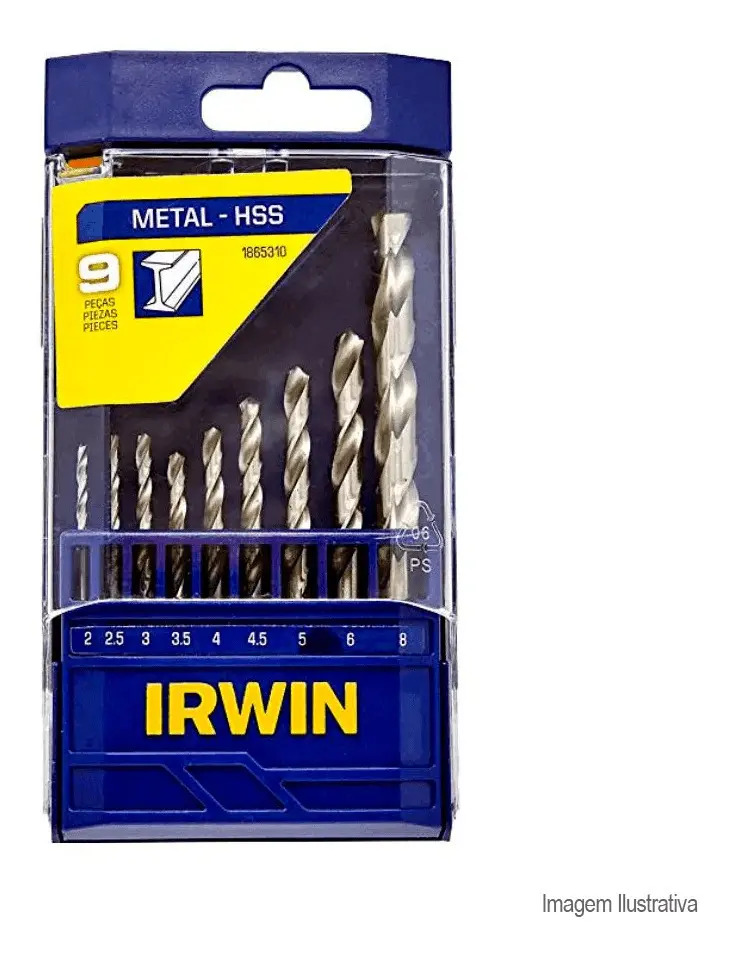 CJ BR AR IRWIN 9 Pçs 2-8MM Etj
