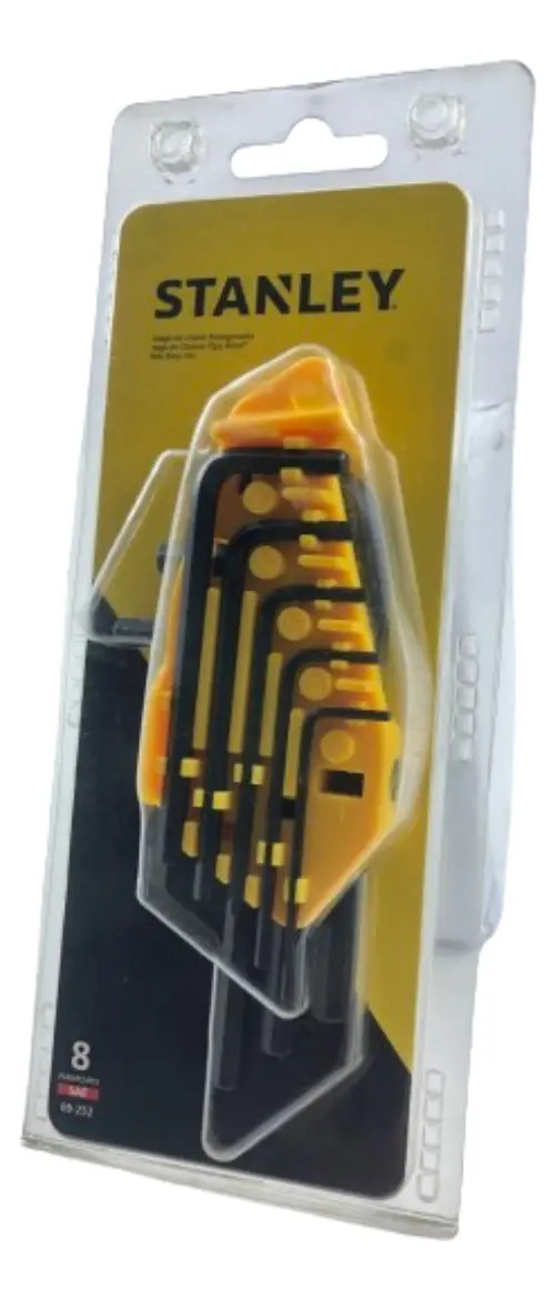 JG de Chaves Hexagonais 20 PCS - MM e POL STANLEY - Novo
