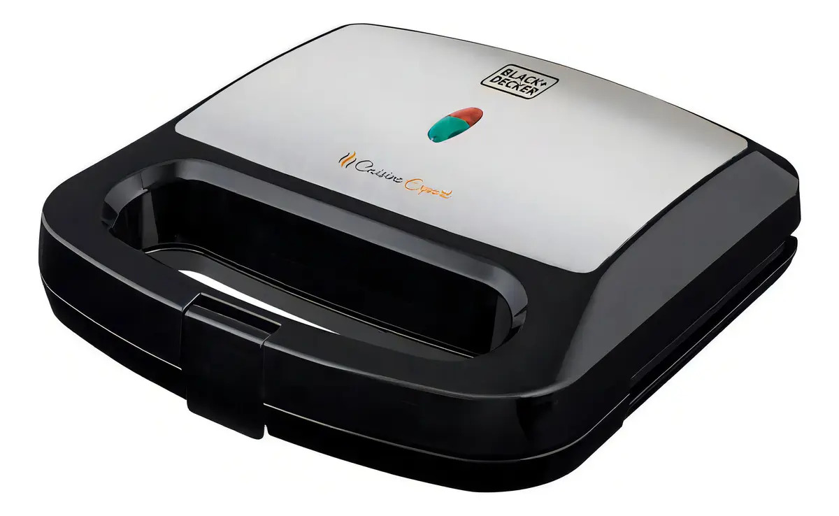 Black+decker SM800-BR — Sanduicheira Eletrica 127V