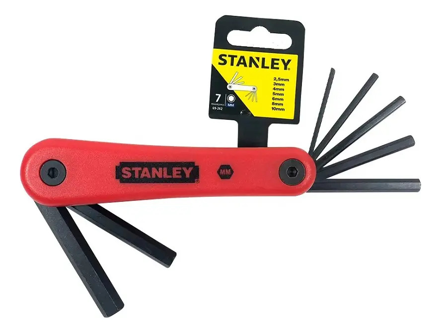 STANLEY Jogo Chave Hexagonal 7PC7MM C/Sup.caniv