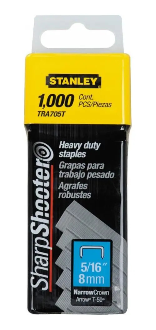 STANLEY TRA705T — Grampos Trabalho PESADO5/16"