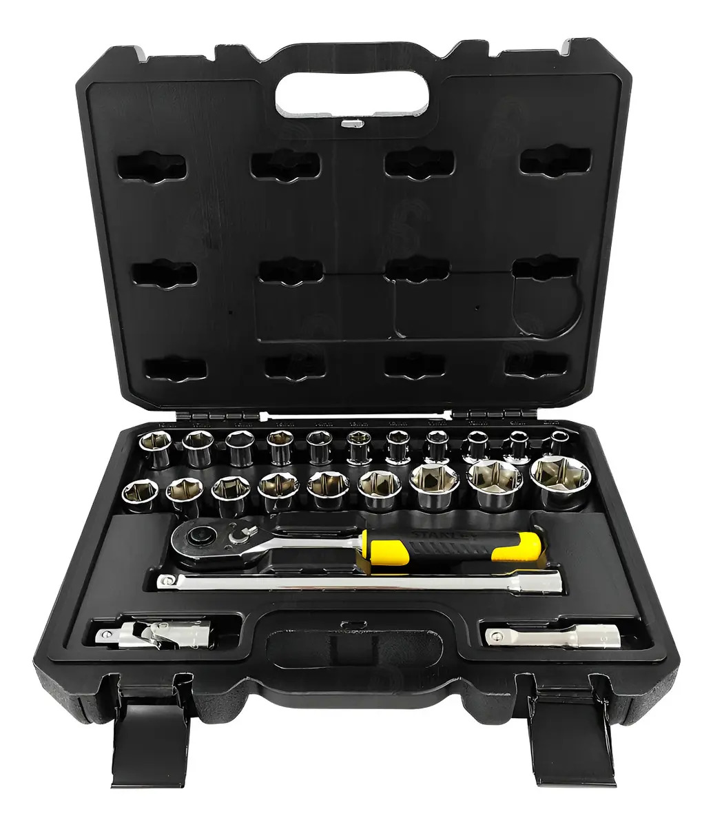 STANLEY STMT82830-LA — Jogo Soquetes 1/2" C/ 24PCS - Lançamento