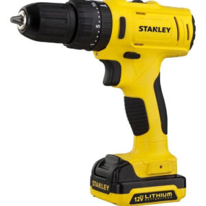 STANLEY SCH121S1K-BR — Paraf/Furad.impacto 3/8" (10MM) 12V Max* C/ 1 Bat e Maleta