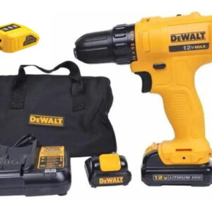 DEWALT DCD700CHBR — Paraf/Furad 3/8" (10MM) 12V Max* LI-Ion C/ Adaptador USB LI-Ion