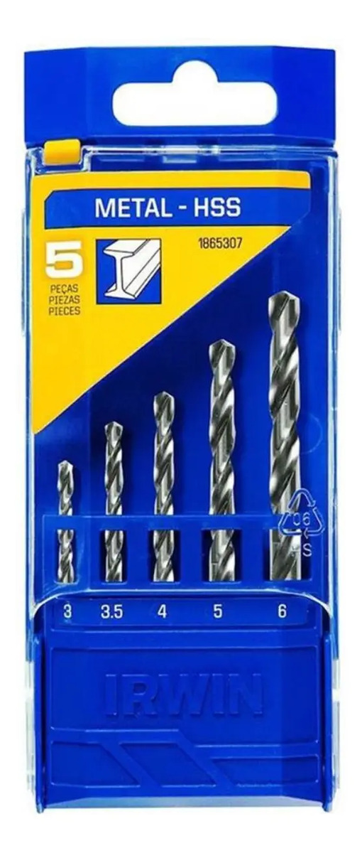 CJ BR AR IRWIN 5 Pçs 3-6MM Etj
