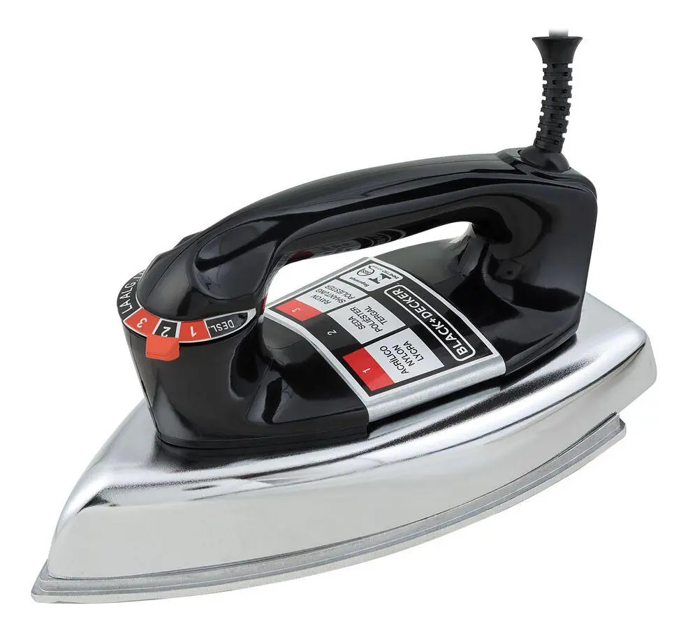 Black+decker VFA1110XM6 — Seco, Base Alumínio, Maior Temperatura da Categoria, Poupa Botões, 220V