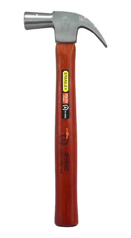 STANLEY 51-420S — Martelo Ferradura C/Madeira 27MM