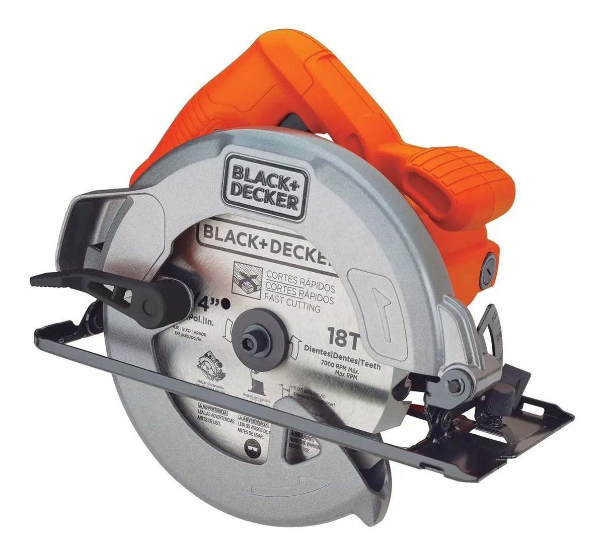Black+decker CS1024-BR — Serra Circular 7 1/4" (184MM) 1.500W - 127V