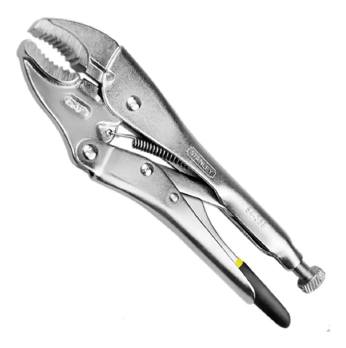 STANLEY 7" Alicate Pressao Mordente Curvo