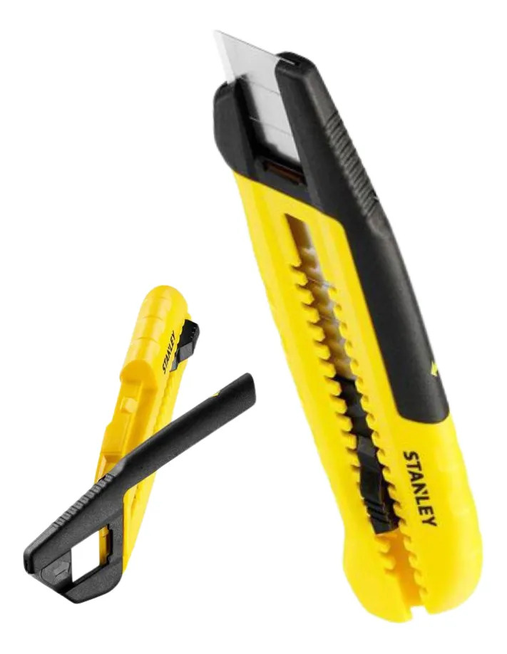 STANLEY STHT10489 — Estilete Retratil BI-Material 18MM - STANLEY