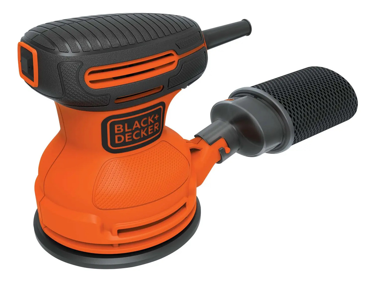 Black+decker BDERO100-BR — Lixadeira Roto Orbital 5" (127MM) 200W - 127V