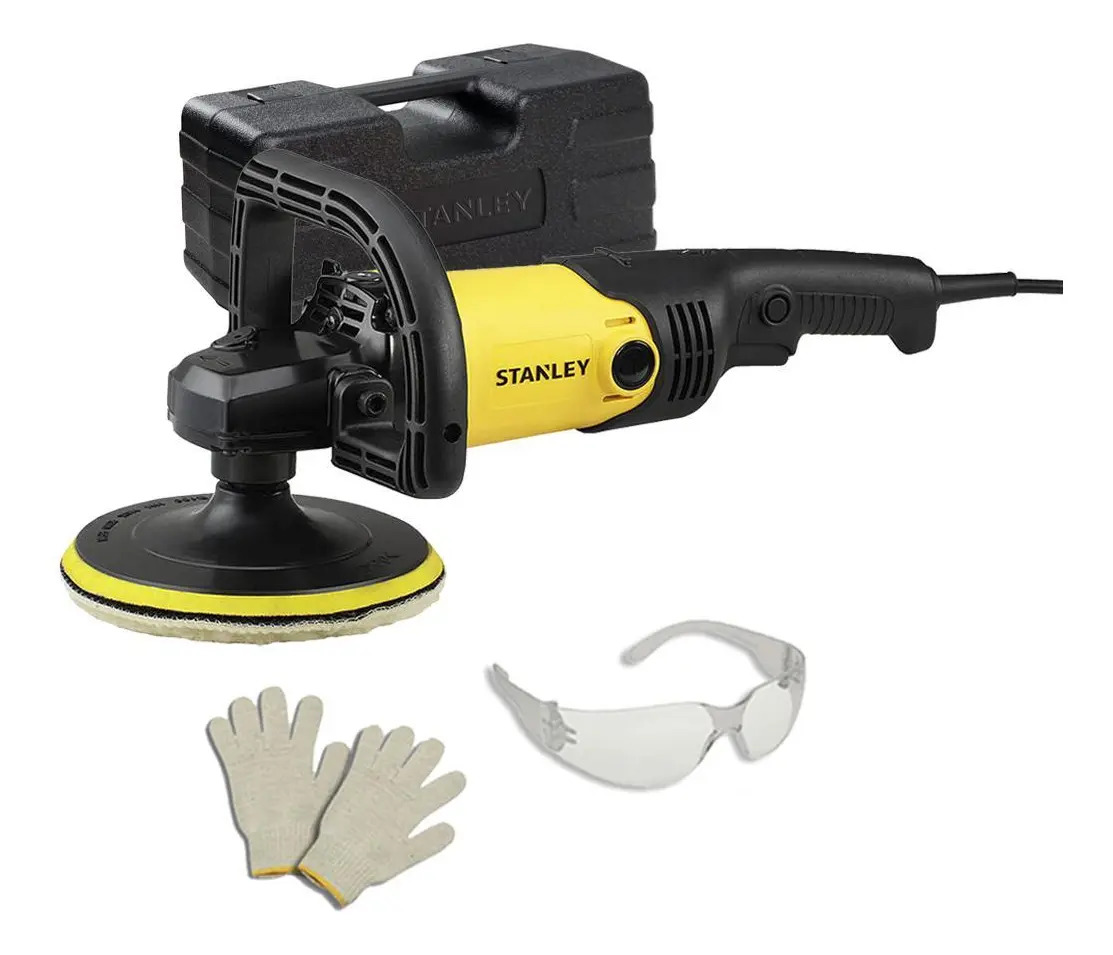STANLEY SP137K-BR — Politriz de 7"(178MM) 1300W - 127V