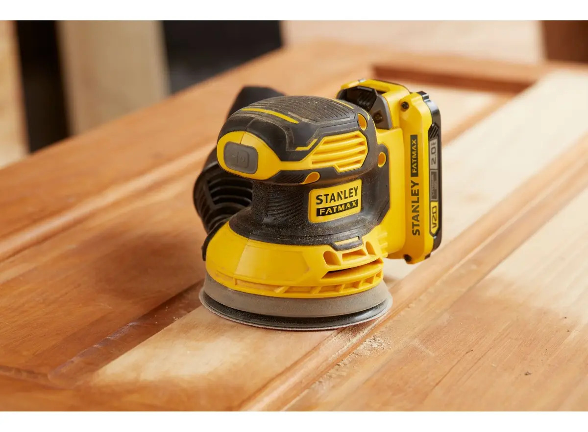 STANLEY SCS220B-B3 — Lixadeira Roto Orbital V20 Bare sem Bateria e Carregador