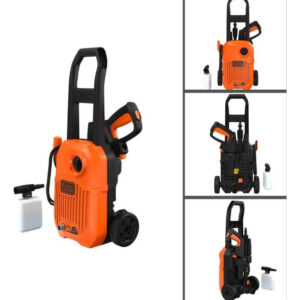 Black+decker BEPW1750-BR — Lavadora de Alta Pressão 1740 PSI, 1500W, C/ Rodas - 127V