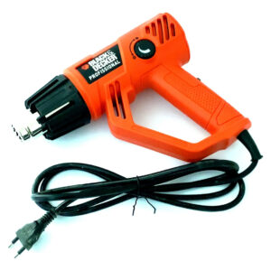 Black+decker HG2000K-BR — Soprador Térmico 1.800W com Maleta 5 Acessórios - 127V