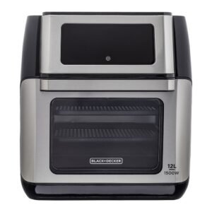 Black+decker AFO12G-BR — Gourmand Gris, Airfryer e Forno 5X1, 12L, Digital 10 Funções Programadas, 127V