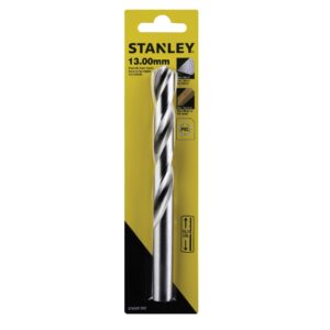 STANLEY STA50130C — Broca AR Helicoidal DIN 338 P/Metal STANLEY 151MM X 13.00MM - Autosserviço